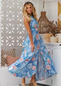 Endless Summer Maxi Dress in Ana Santorina Print