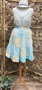 Cotton and Lurex Mini Dress
