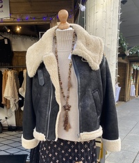 Sold Out! Faux Sheepskin Flying Jacket